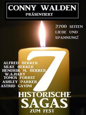 cover image of 7 Historische Sagas zum Fest